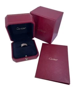 Bague CARTIER "Trinity , En Or 7 Bague CARTIER "Trinity , En Or -Castafiore Boutique bague cartier trinity en or 705862