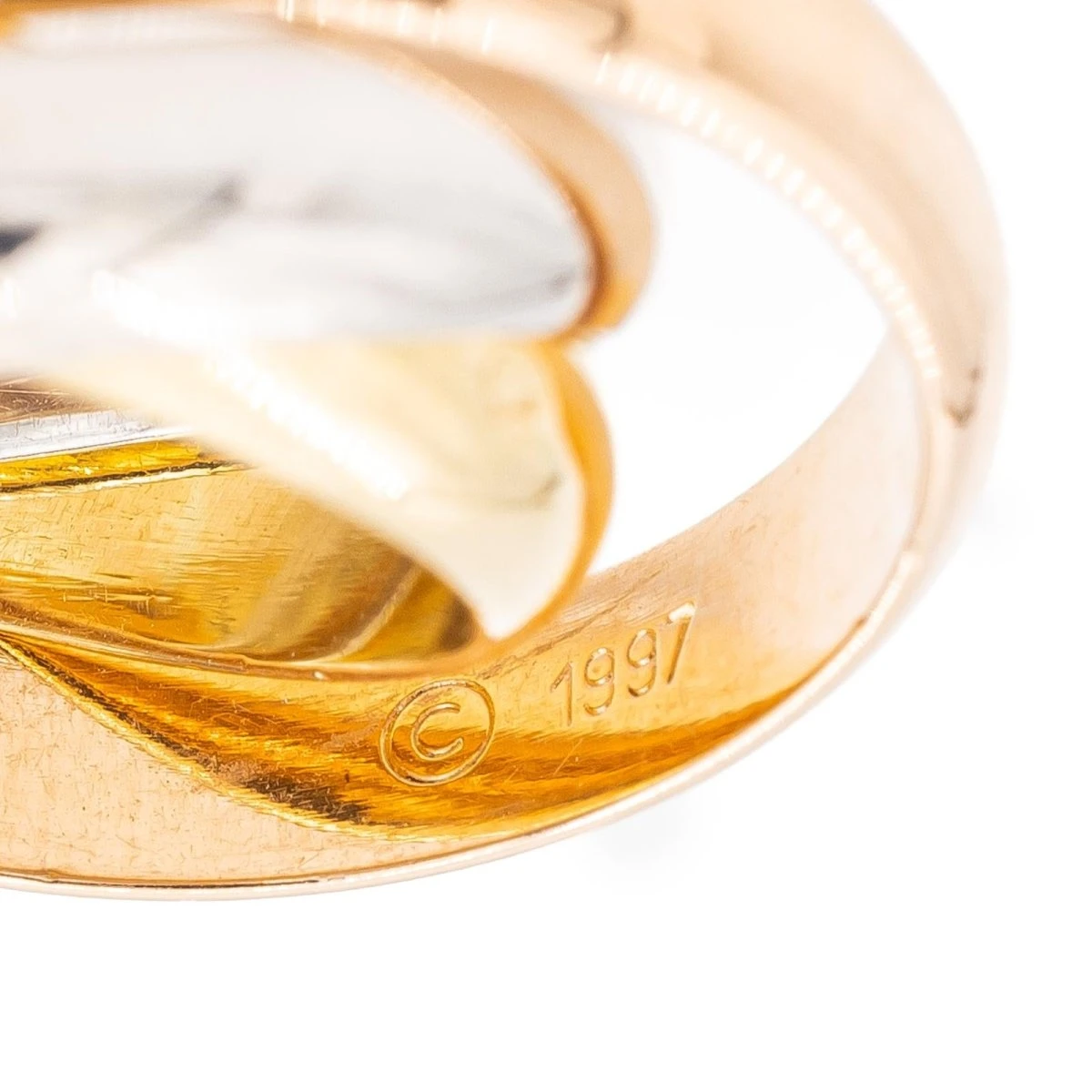 Bague CARTIER "Trinity" En Or Jaune, Or Blanc Et Or Rose 4 Bague CARTIER "Trinity" En Or Jaune, Or Blanc Et Or Rose – Image 4