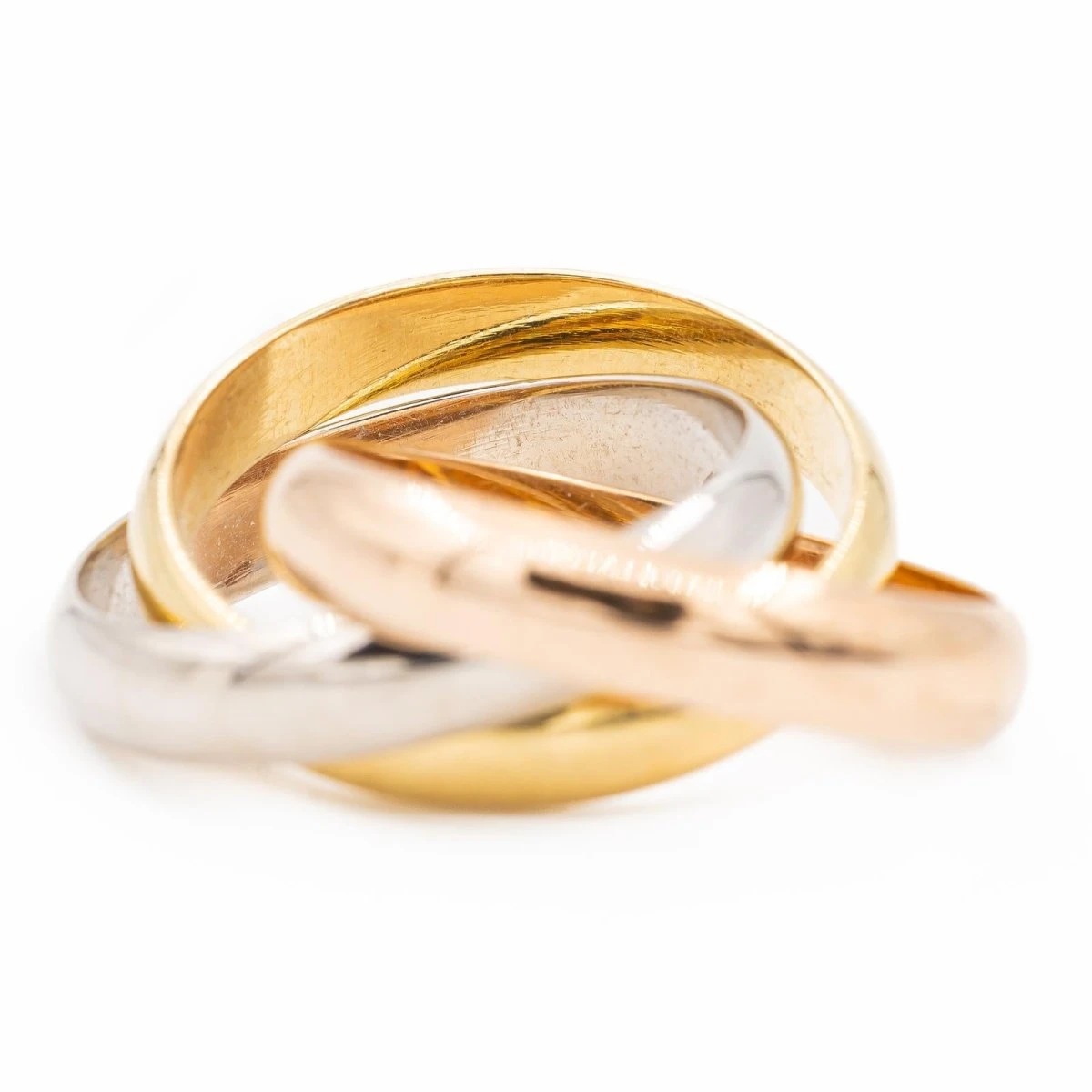 Bague CARTIER "Trinity" En Or Jaune, Or Blanc Et Or Rose 5 Bague CARTIER "Trinity" En Or Jaune, Or Blanc Et Or Rose – Image 5