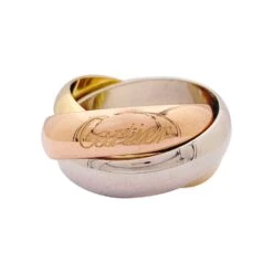 Miller Bague CARTIER "Trinity" En Or Rose, Jaune Et Blanc