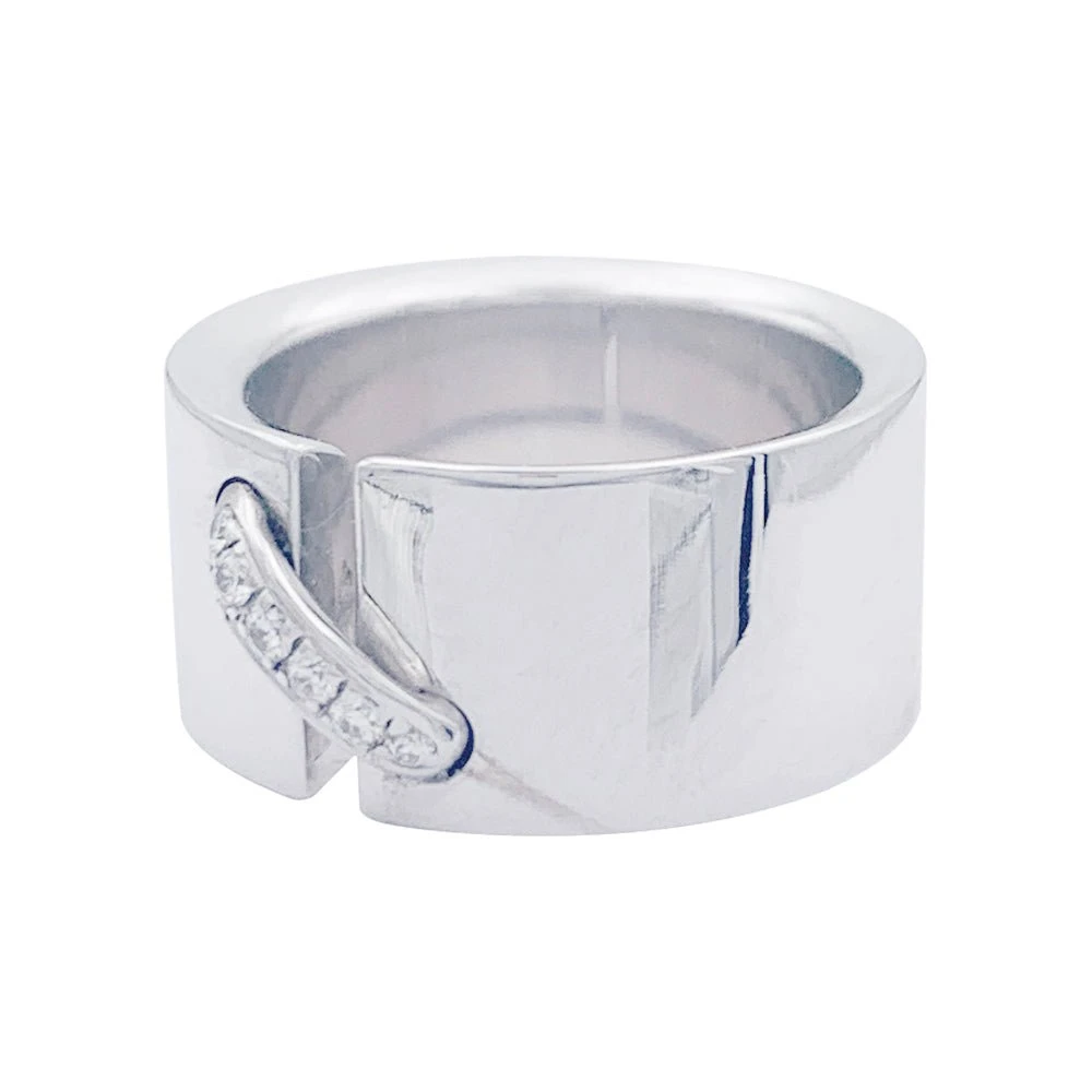 Miller Bague CHAUMET "Liens" En Or Blanc Et Diamants 1 Miller Bague CHAUMET "Liens" En Or Blanc Et Diamants