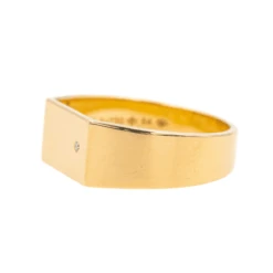 Bague Chevalière ARTHUS BERTRAND X VANRYCKE En Or Jaune Et Diamant -Castafiore Boutique bague chevaliere arthus bertrand x vanrycke en or jaune et diamant 739173