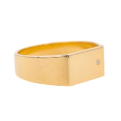 Bague Chevalière ARTHUS BERTRAND X VANRYCKE En Or Jaune Et Diamant -Castafiore Boutique bague chevaliere arthus bertrand x vanrycke en or jaune et diamant 818364