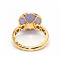 Bague BON TON Bleu PASQUALE BRUNI 13 Bague BON TON Bleu PASQUALE BRUNI -Castafiore Boutique bague cocktail pasquale bruni en or et calcedoine 294452