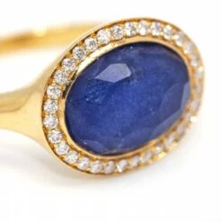 Bague DANZE Avec Saphir Et Diamant 11 Bague DANZE Avec Saphir Et Diamant -Castafiore Boutique bague danze avec saphir et diamant 618671