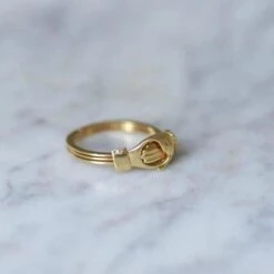 Bague Alliance En Or -Castafiore Boutique bague de foi fede or jaune 623862