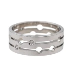 Bague DINH VAN "Pulse" En Or Blanc Et Diamant 12 Bague DINH VAN "Pulse" En Or Blanc Et Diamant -Castafiore Boutique bague dinh van pulse or blanc diamant 794873