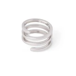 Bague DINH VAN "Spirale" En Or Blanc