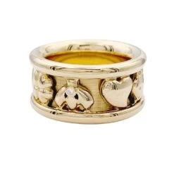 Miller Bague DIOR "Gri-Gri" En Or Jaune Et Diamants