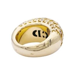 Miller Bague DIOR "Poulette" En Or Jaune Et Diamants -Castafiore Boutique bague dior poulette en or jaune et diamants 937348