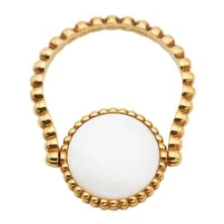 Bague Dior Rose Des Vents Or Jaune Diamant -Castafiore Boutique bague dior rose des vents or jaune diamant 299047