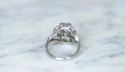 Bague Dôme Art Deco Aigue-marine Et Diamant -Castafiore Boutique bague dome art deco aigue marine et diamant 899688