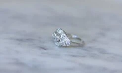 Bague Dome Art Déco Diamants -Castafiore Boutique bague dome art deco diamants 174806