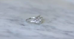 Bague Dome Art Déco Diamants -Castafiore Boutique bague dome art deco diamants 825032