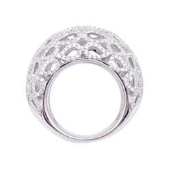 Miller Bague Dôme BUCHERER "Lacrima" Or Blanc Et Diamants -Castafiore Boutique bague dome bucherer lacrima or blanc et diamants 289318