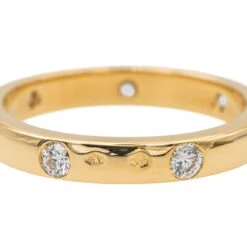 Bague En Or Jaune Pavée De Diamants 13 Bague En Or Jaune Pavée De Diamants -Castafiore Boutique bague en or jaune pavee de diamants 136066