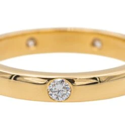 Bague En Or Jaune Pavée De Diamants 12 Bague En Or Jaune Pavée De Diamants -Castafiore Boutique bague en or jaune pavee de diamants 738300