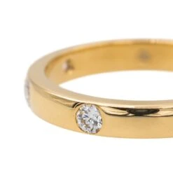 Bague En Or Jaune Pavée De Diamants 11 Bague En Or Jaune Pavée De Diamants -Castafiore Boutique bague en or jaune pavee de diamants 840748