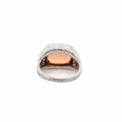 Bague En Platine, Topaze Et Diamants 8 Bague En Platine, Topaze Et Diamants -Castafiore Boutique bague en platine topaze et diamants 889116