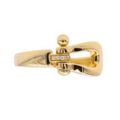 Bague FRED "Force 10" En Or Rose Et Diamants -Castafiore Boutique bague fred force 10 en or rose et diamants 565735