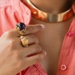 Bague GILBERT ALBERT En Or Jaune Et Perles -Castafiore Boutique bague gilbert albert en or jaune et perles 1262861