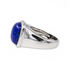 Bague HERMES En Or Blanc Et Lapis-lazuli 11 Bague HERMES En Or Blanc Et Lapis-lazuli -Castafiore Boutique bague hermes en or blanc et lapis lazuli 491950