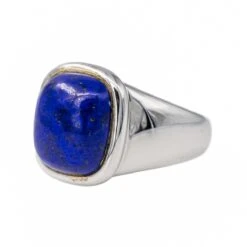 Bague HERMES En Or Blanc Et Lapis-lazuli 10 Bague HERMES En Or Blanc Et Lapis-lazuli -Castafiore Boutique bague hermes en or blanc et lapis lazuli 696181