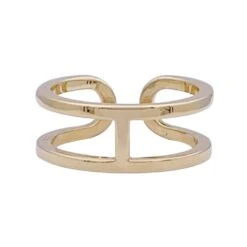 Miller Bague HERMÈS "Ever Chaîne D'Ancre", Or Jaune.