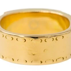 Bague HERMÈS "Kelly" En Or Jaune 14 Bague HERMÈS "Kelly" En Or Jaune -Castafiore Boutique bague hermes kelly en or jaune 400009