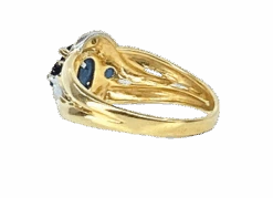 Bague Jonc En Or Jaune, Saphirs Et Diamants 8 Bague Jonc En Or Jaune, Saphirs Et Diamants -Castafiore Boutique bague jonc en or jaune saphirs et diamants 528868