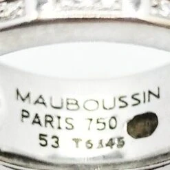 Bague Jonc MAUBOUSSIN "Etoile Divine" En Or Blanc Et Diamants 7 Bague Jonc MAUBOUSSIN "Etoile Divine" En Or Blanc Et Diamants -Castafiore Boutique bague jonc mauboussin etoile divine en or blanc et diamants 360204