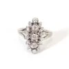 Bague Marquise Diamants En Or