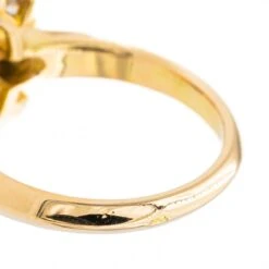 Bague Marquise En Or Jaune Et Saphir -Castafiore Boutique bague marquise en or jaune et saphir 455817