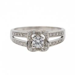 Bague MAUBOUSSIN En Or Blanc Et Diamants