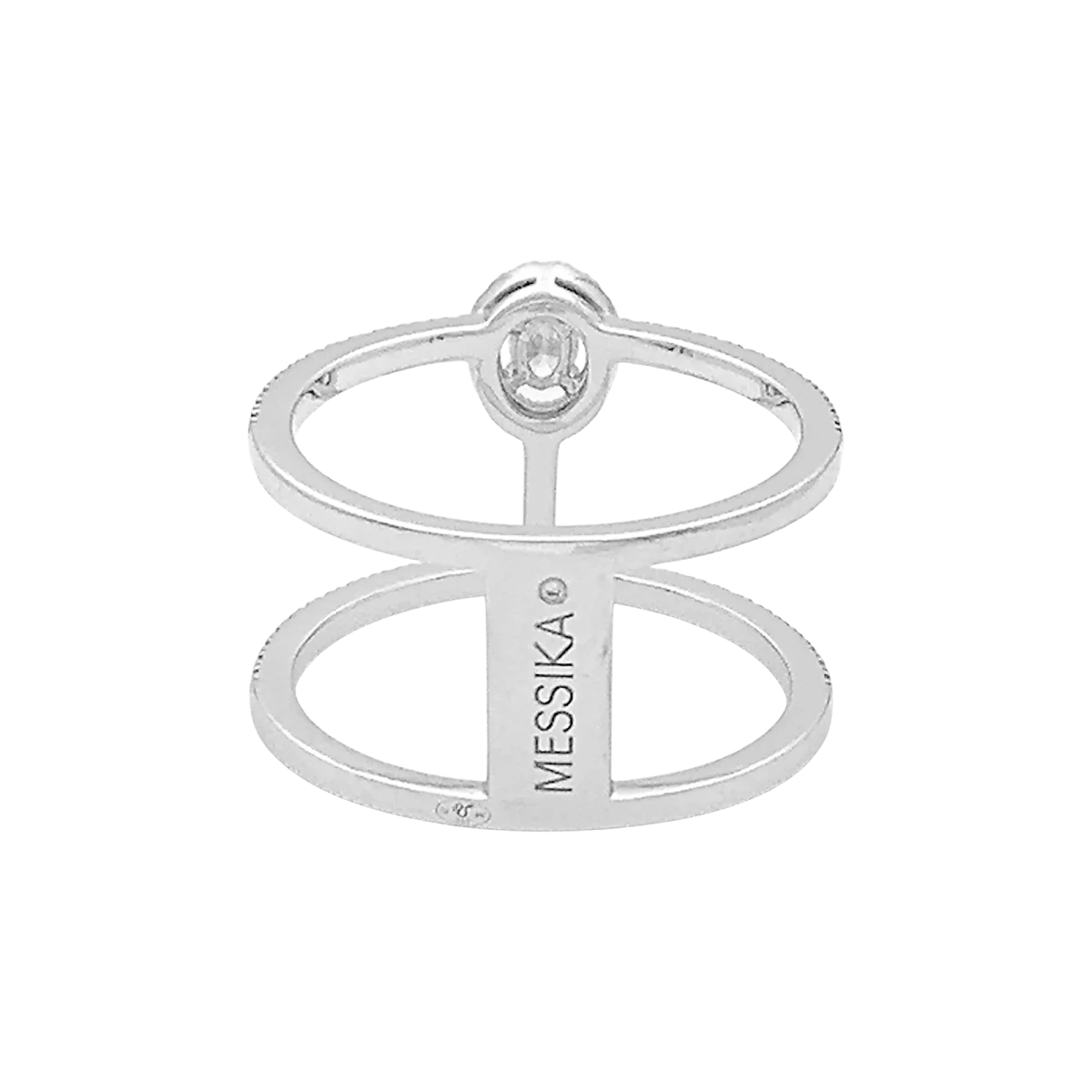 Miller Bague Bandeau MESSIKA "Glam'Azone" En Or Blanc Et Diamants 5 Miller Bague Bandeau MESSIKA "Glam'Azone" En Or Blanc Et Diamants – Image 5