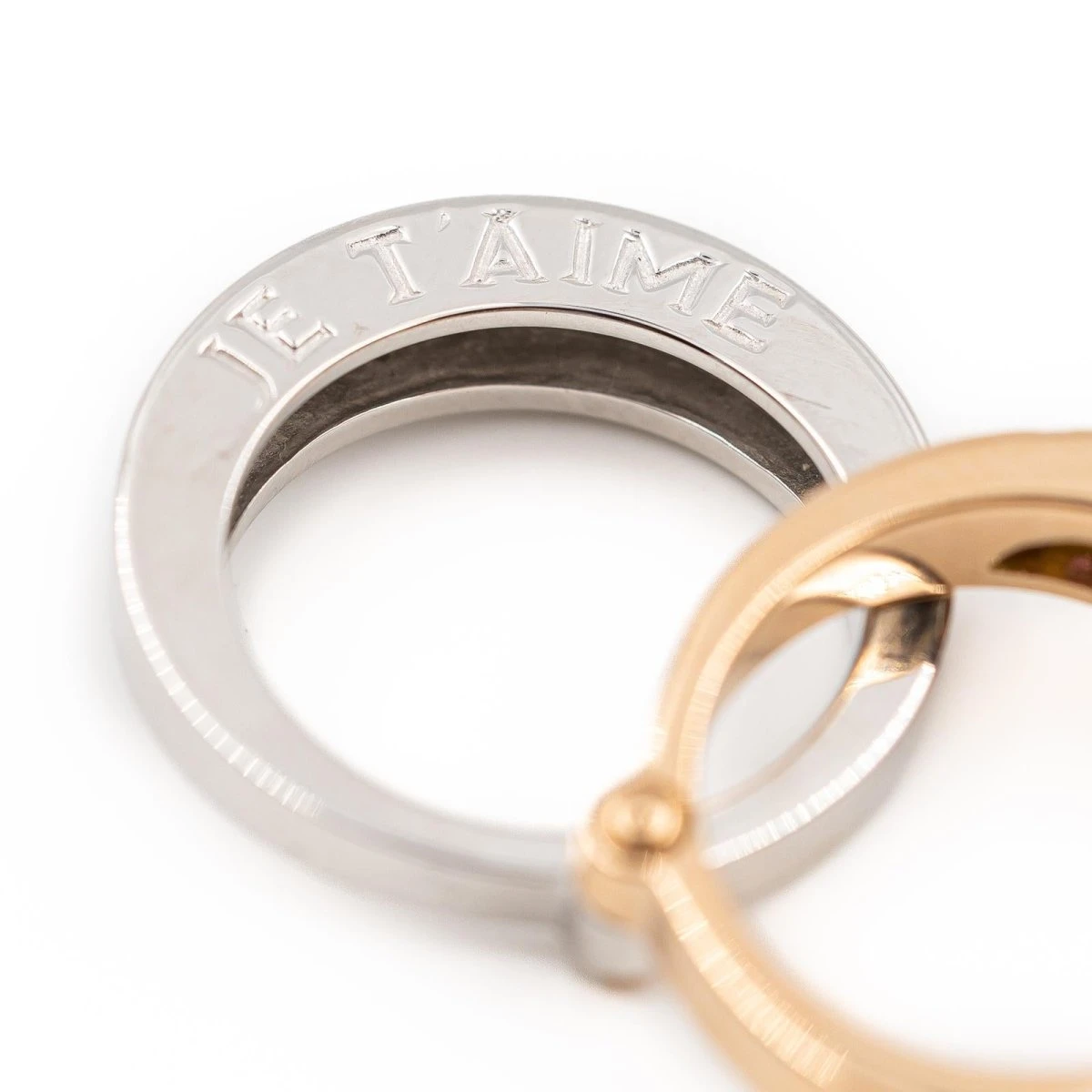 Bague O.J. PERRIN En Or Blanc Et Or Rose, Et Saphirs 5 Bague O.J. PERRIN En Or Blanc Et Or Rose, Et Saphirs – Image 5