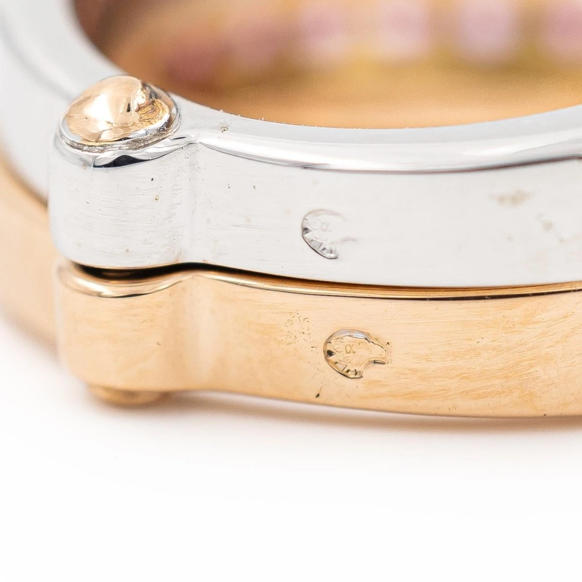 Bague O.J. PERRIN En Or Blanc Et Or Rose, Et Saphirs 4 Bague O.J. PERRIN En Or Blanc Et Or Rose, Et Saphirs – Image 4