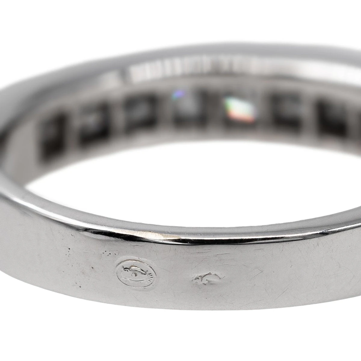 Bague Or Blanc Diamant 6 Bague Or Blanc Diamant – Image 6