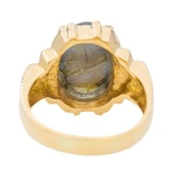 Bague En Or Jaune Et Labradorite 11 Bague En Or Jaune Et Labradorite -Castafiore Boutique bague or jaune labradorite 179045