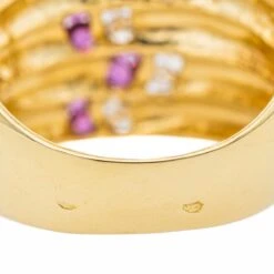 Bague Or Jaune Rubis -Castafiore Boutique bague or jaune rubis 849342