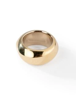 Bague POMELLATO Bandeau En Or Jaune -Castafiore Boutique bague pomellato bandeau en or jaune 296220