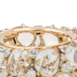 Bague POMELLATO "Lulu" En Or Rose, Topazes Et Diamants -Castafiore Boutique bague pomellato lulu en or rose topazes et diamants 235367