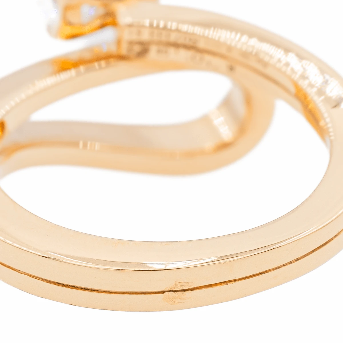 Bague REPOSSI "Serti Inversé" En Or Rose Et Diamant 5 Bague REPOSSI "Serti Inversé" En Or Rose Et Diamant – Image 5