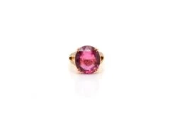 Bague Rubellite Et Diamants En Or Jaune 10 Bague Rubellite Et Diamants En Or Jaune -Castafiore Boutique bague rubellite et diamants en or jaune 18k 585620