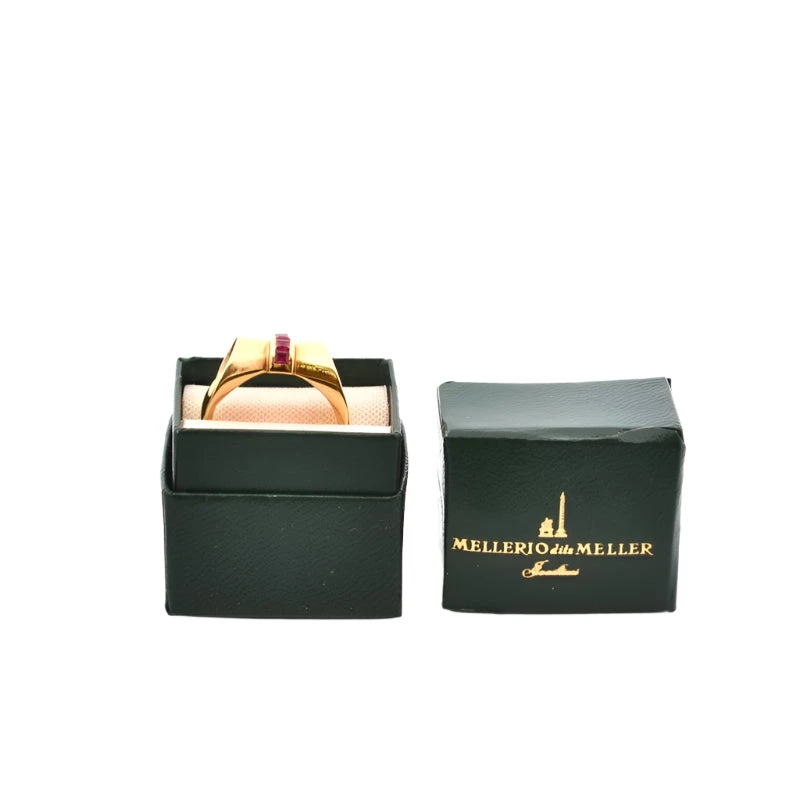 Bague MELLERIO En Or Jaune Et Rubis 5 Bague MELLERIO En Or Jaune Et Rubis – Image 5