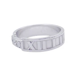 Miller Bague TIFFANY & CO. "Atlas", Or Blanc, Diamants 8 Miller Bague TIFFANY & CO. "Atlas", Or Blanc, Diamants -Castafiore Boutique bague tiffany co atlas or blanc diamants 146080