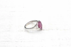 Bague Tourmaline Poire Et Diamants En Or Blanc -Castafiore Boutique bague tourmaline poire et diamants en or blanc 18k 837708