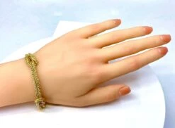 BOUCHERON Bracelet En Or 18 Carats, Modèle Noeud Marin, Signé Et Numéroté -Castafiore Boutique boucheron bracelet en or 18 carats modele noeud marin signe et numerote 521477