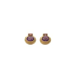 Boucles D’oreilles Améthystes -Castafiore Boutique boucles doreilles amethystes 936256