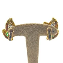 Boucles D'oreilles BOUCHERON En Or Jaune, Diamants Et émeraudes -Castafiore Boutique boucles doreilles boucheron en or jaune diamants et emeraudes 866937